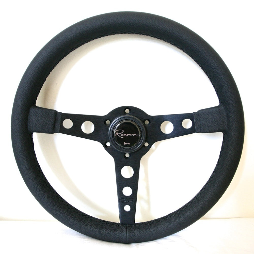 Renown Monaco Steering Wheel - Black Stitching