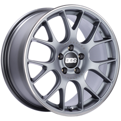 BBS CH-R 18x8 5x120 ET40 Brilliant Silver Polished Rim Protector