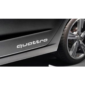 Audi Decorative Film - Quattro Silver