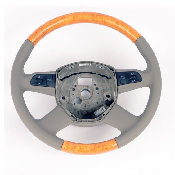B8 A4 Multifunction 4-Spoke Steering Wheel