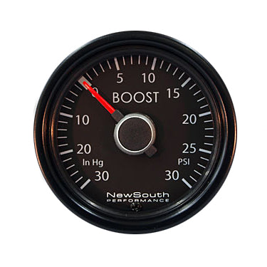 New South MK5 Indigo Boost Gauge 0-30 PSI