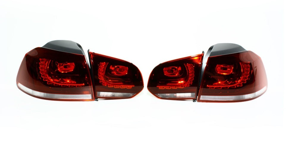 MK6 OEM Tinted LED Taillights (with Rear Fog)
