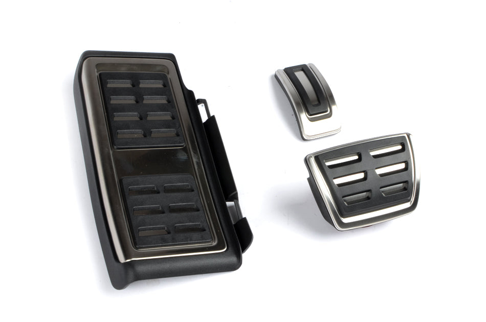 alu pedale audi a3 Genuine Audi A3 Sedan Stainless Steel Pedal Caps – Black Forest Industries