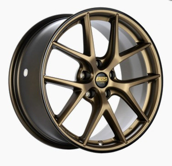 BBS CI-R 19x9 5x112 ET42 Bronze Polished Rim Protector Wheel -82mm