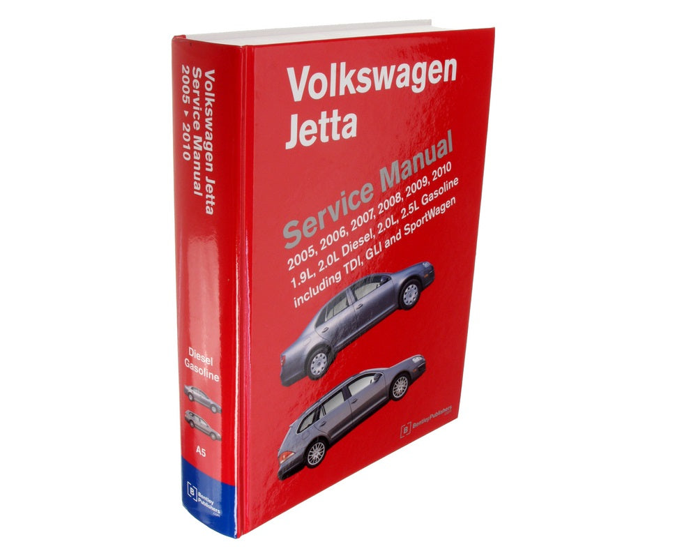 Volkswagen Jetta サービスマニュアル 2005-2010 VW 2005-2010 MK5 Jetta / Sportwagen Bentley Manual – Black Forest