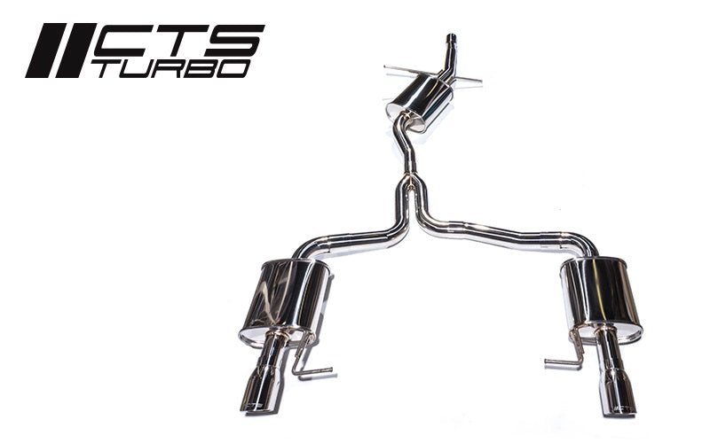 CTS Turbo B8 A4 2.0T Cat Back Exhaust