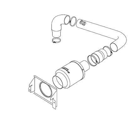 VWR Cold-Air Intake System (Golf R FSI)