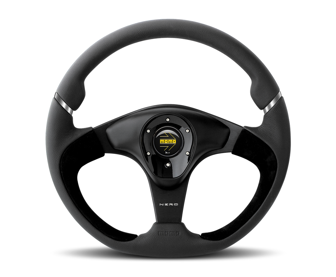 MOMO ステアリング NERO Momo Nero Steering Wheel – Black Forest Industries
